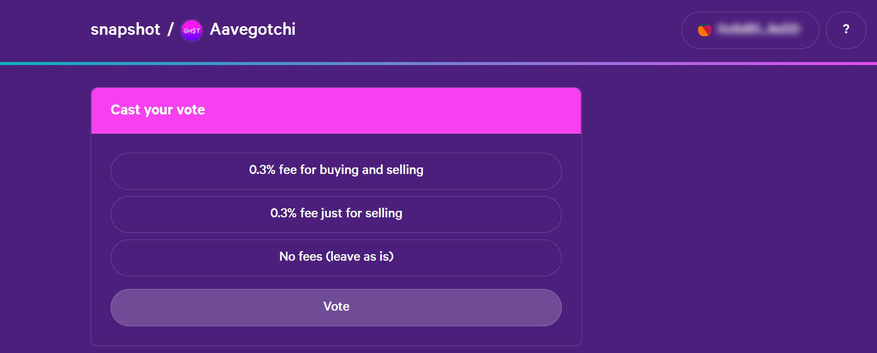 Snapshot Voting Ethereum